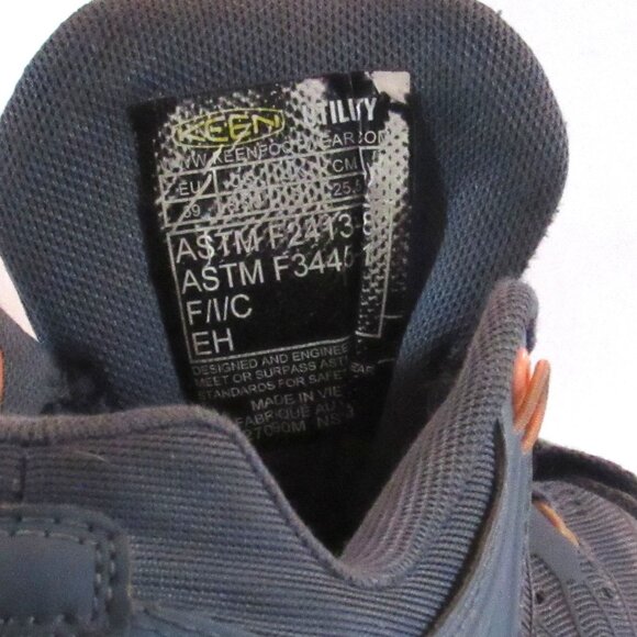 Keen Women's Vista Energy Comp Toe Sneakers Size 8.5 Moonlight Blue/Cantaloupe - Picture 13 of 13